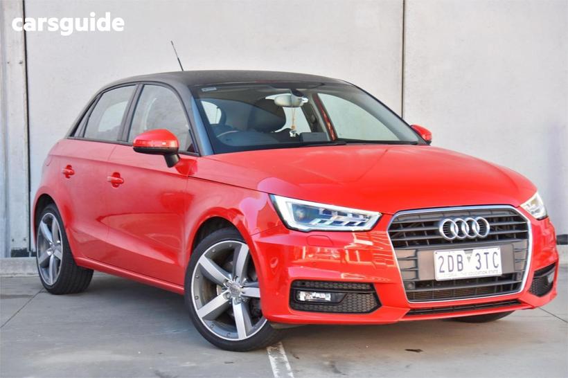 Red 2018 Audi A1 Hatchback Sportback 1.4 Tfsi Sport