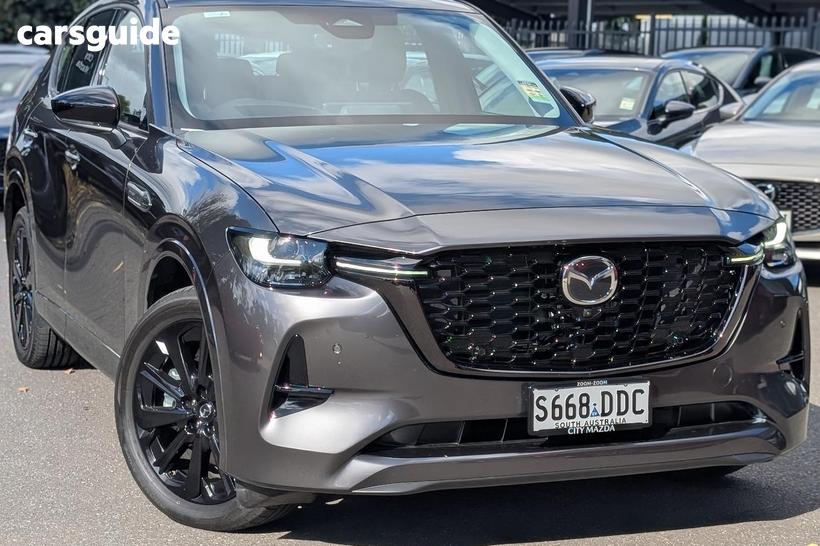 Grey 2025 Mazda CX-60 Wagon P50E Gt Phev