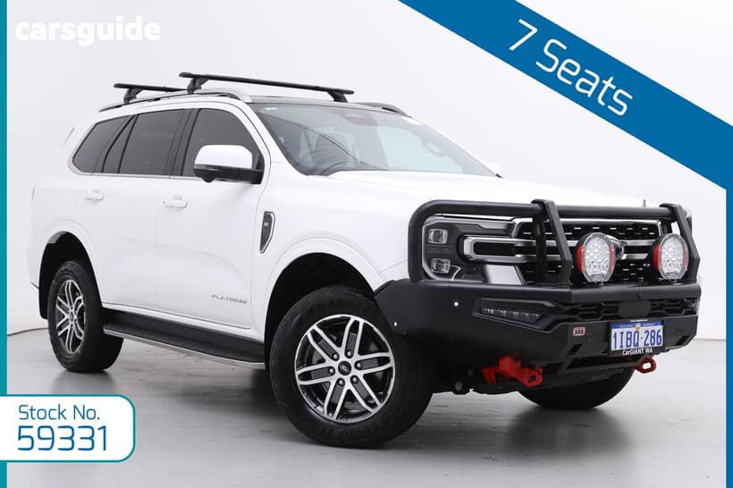 White 2023 Ford Everest Wagon Platinum (4Wd)