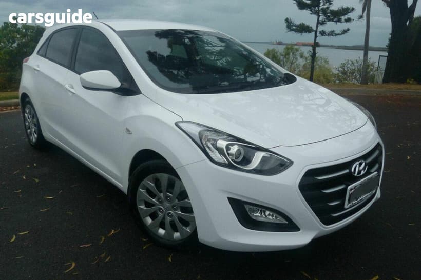 White 2016 Hyundai I30 Hatchback Active