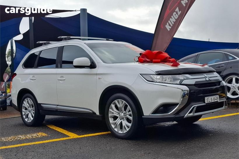 White 2019 Mitsubishi Outlander Wagon Ls 7 Seat (Awd)