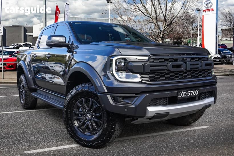 Grey 2024 Ford Ranger Double Cab Pick Up Raptor 3.0 (4X4)