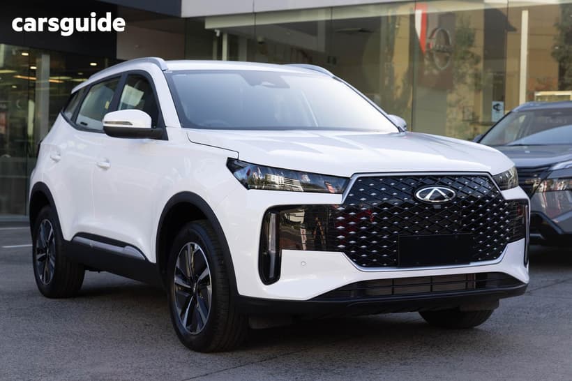 White 2025 Chery Tiggo 4 Wagon Urban Hev