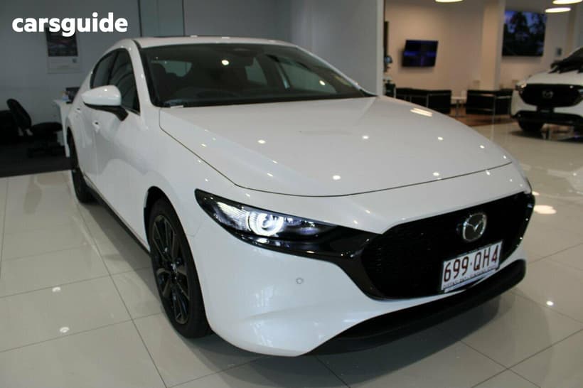 White 2026 Mazda Mazda3 Hatchback G25 Astina