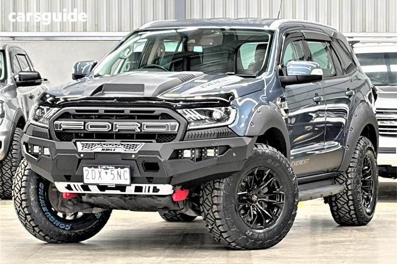 Blue 2017 Ford Everest Wagon Trend
