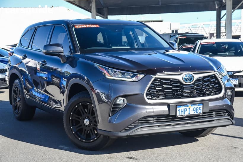 Grey 2022 Toyota Kluger Wagon Gx Hybrid Awd