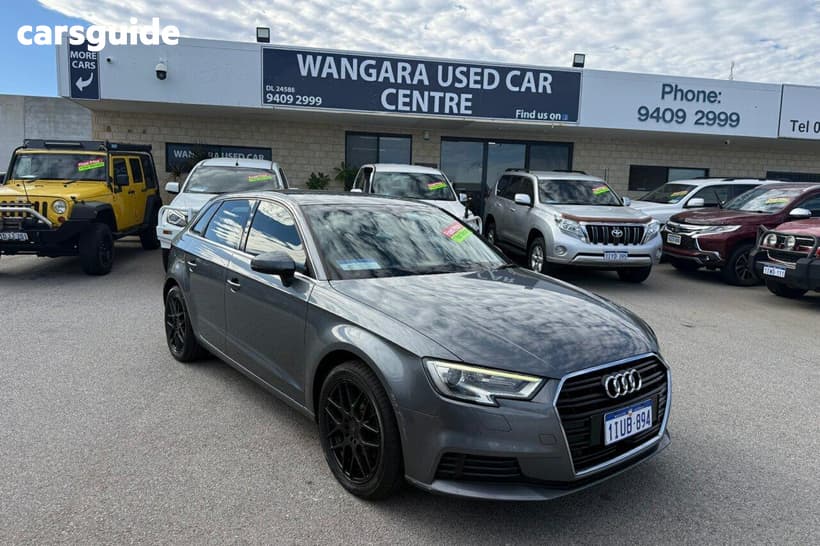 Grey 2016 Audi A3 Hatchback Sportback 1.4 Tfsi Attraction