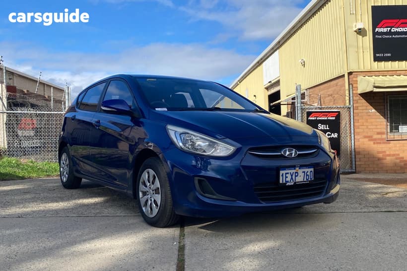 Blue 2015 Hyundai Accent Hatch ACTIVE RB3 MY16