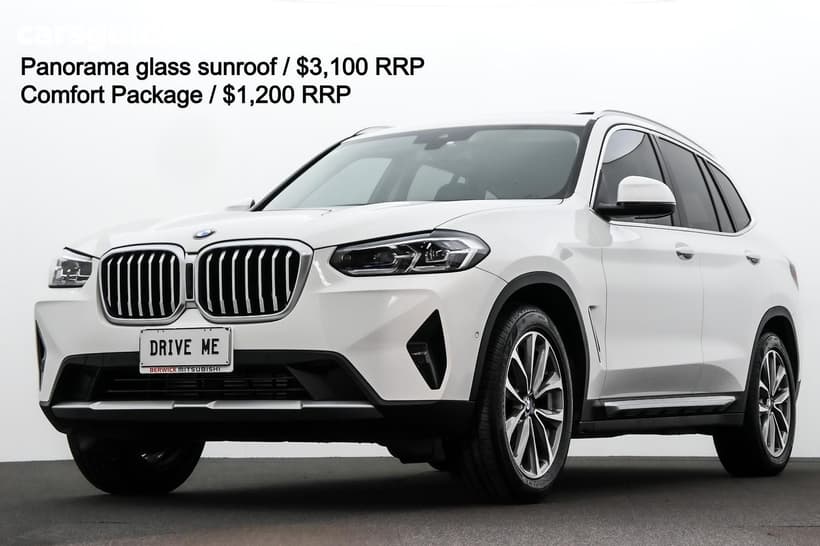 White 2022 BMW X3 Wagon Sdrive20I