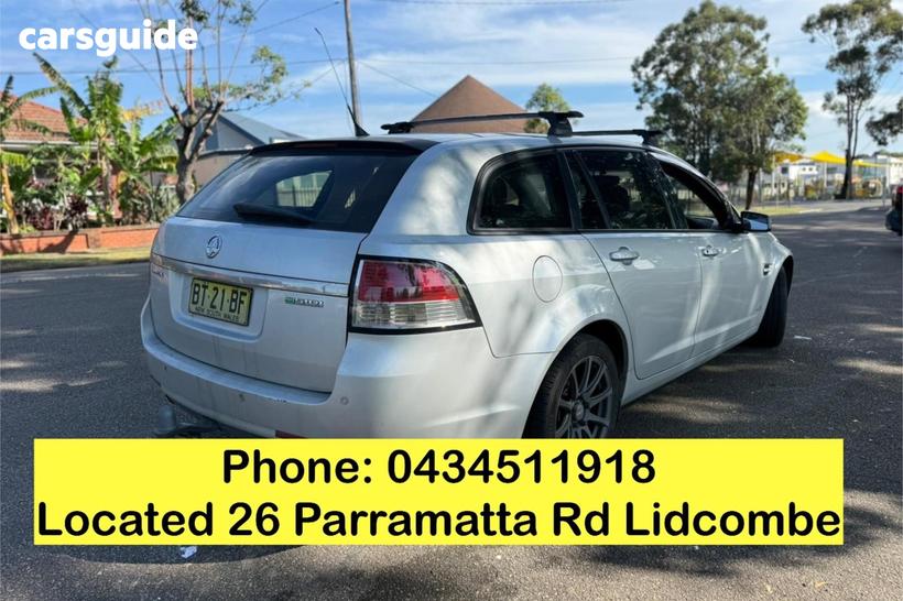 Silver 2012 Holden Commodore Sportswagon Z-Series