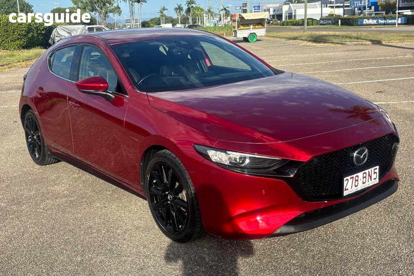 Red 2021 Mazda 3 Hatchback G25 Gt