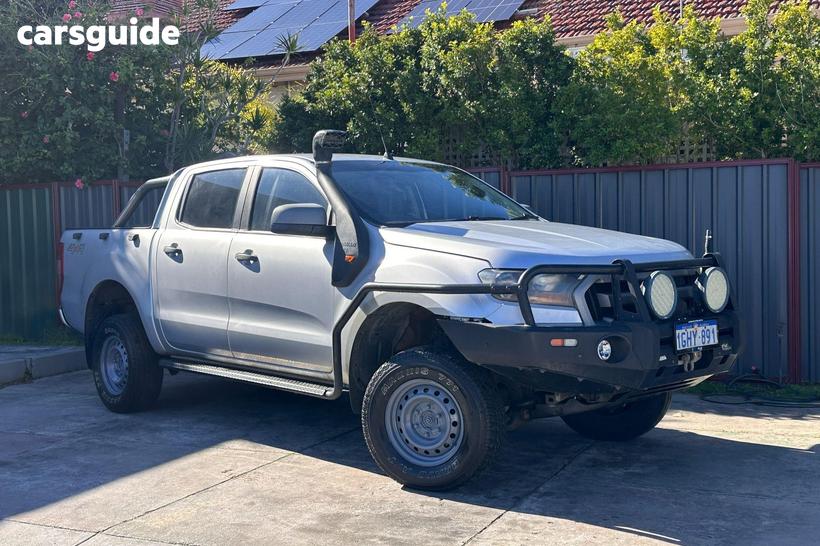 Silver 2017 Ford Ranger Ute Tray XLS