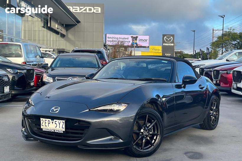 Grey 2015 Mazda MX-5 Roadster Gt