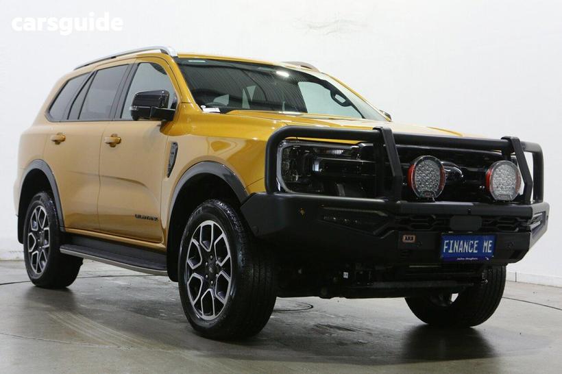 Orange 2024 Ford Everest Wagon Wildtrak Special Edition (4Wd)