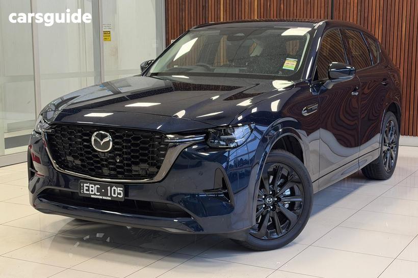 Blue 2025 Mazda CX-60 Wagon P50E Gt Phev
