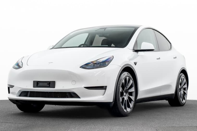 White 2022 Tesla Model Y Wagon Rear-Wheel Drive