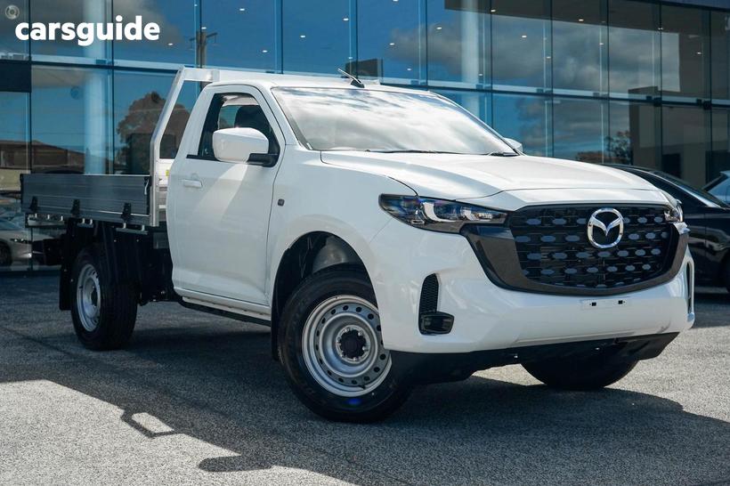 White 2026 Mazda BT-50 Freestyle Cab Chassis Xt (4X2)