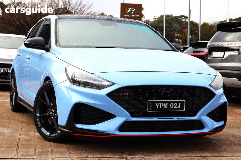 Blue 2021 Hyundai I30 Hatchback N