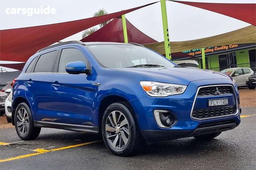 Blue 2015 Mitsubishi ASX Wagon Xls (4Wd)