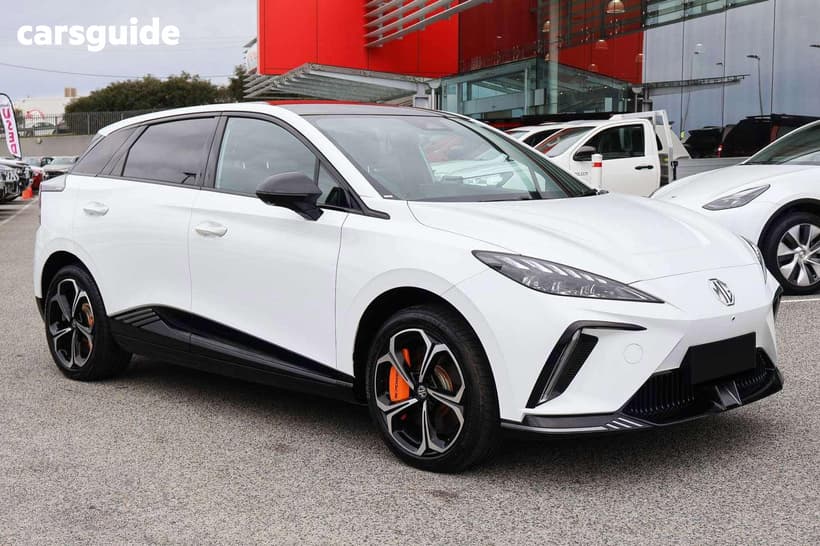 White 2025 MG MG4 Hatchback Xpower