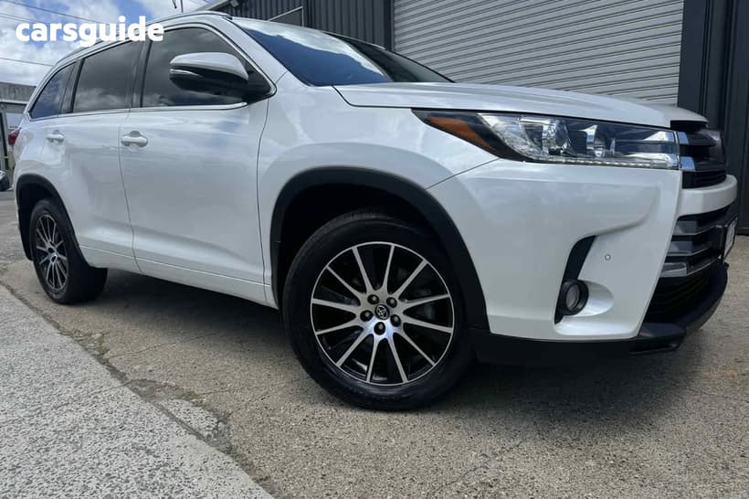 White 2018 Toyota Kluger Wagon Grande (4X2)
