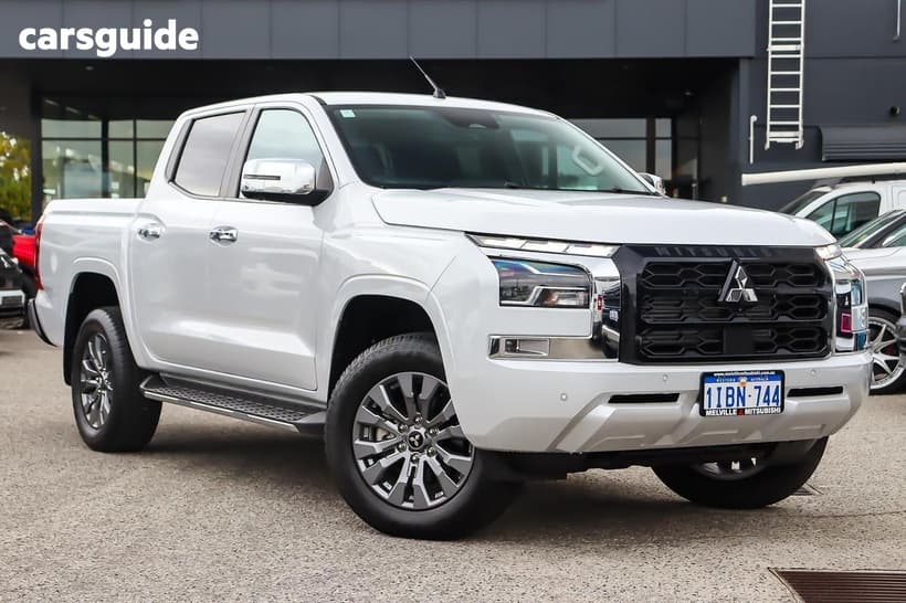 White 2024 Mitsubishi Triton Double Cab Pick Up Gls (4X4)