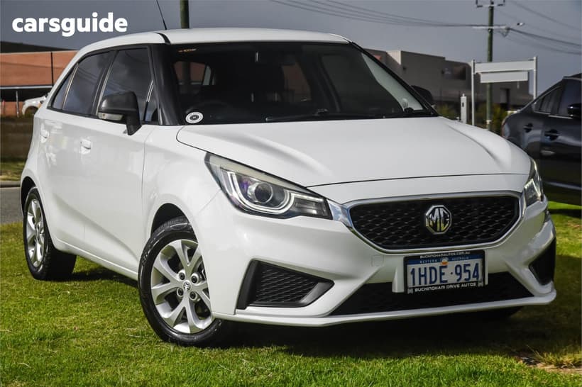 White 2020 MG MG3 Hatchback Core