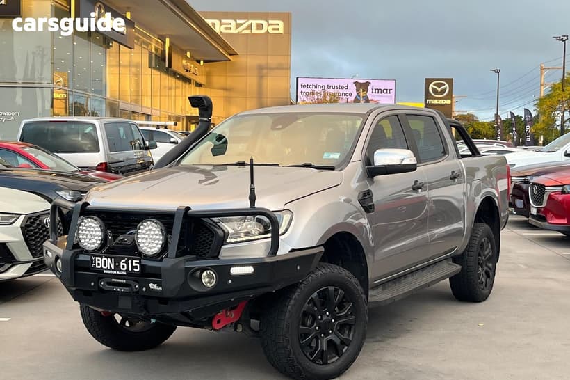 Silver 2021 Ford Ranger Double Cab Pick Up Xlt 2.0 (4X4)