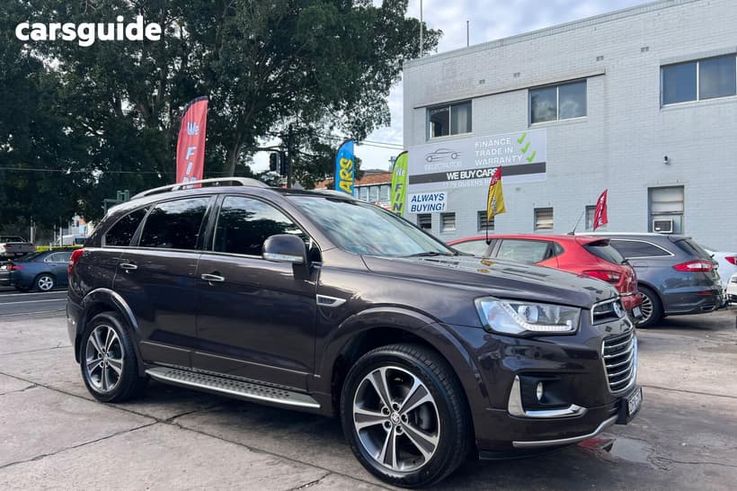 Brown 2017 Holden Captiva Wagon 7 Ltz (Awd)