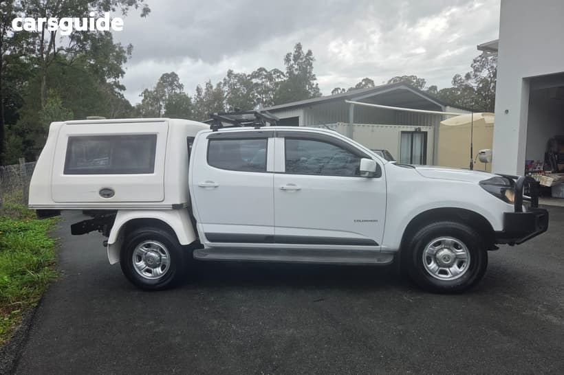White 2018 Holden Colorado Crew Cab Pickup Ls (4X2)