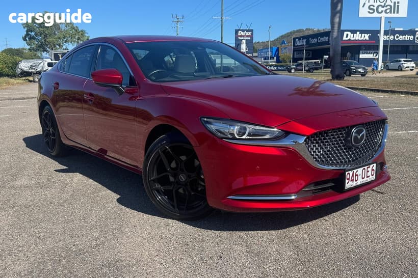 Red 2018 Mazda 6 Sedan Atenza