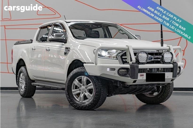 White 2019 Ford Ranger Double Cab Pick Up Xlt 3.2 (4X4)
