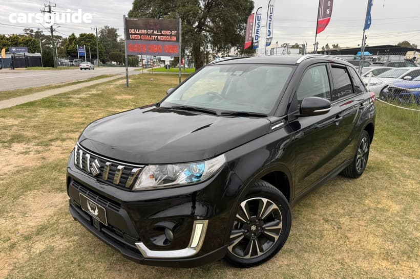 Black 2019 Suzuki Vitara Wagon Turbo