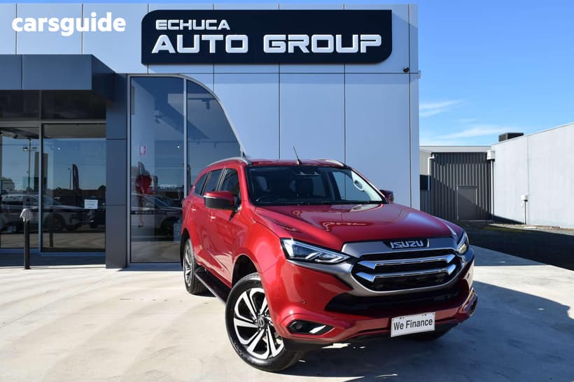 Red 2021 Isuzu MU-X Wagon Ls-T (4X4)