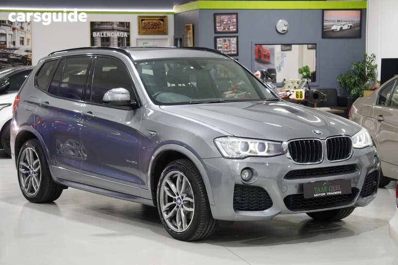 Grey 2015 BMW X3 Wagon Xdrive 20D