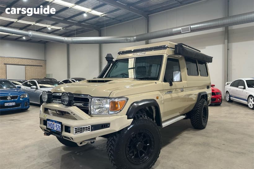 Beige 2021 Toyota Landcruiser Wagon Gxl Troop Carrier