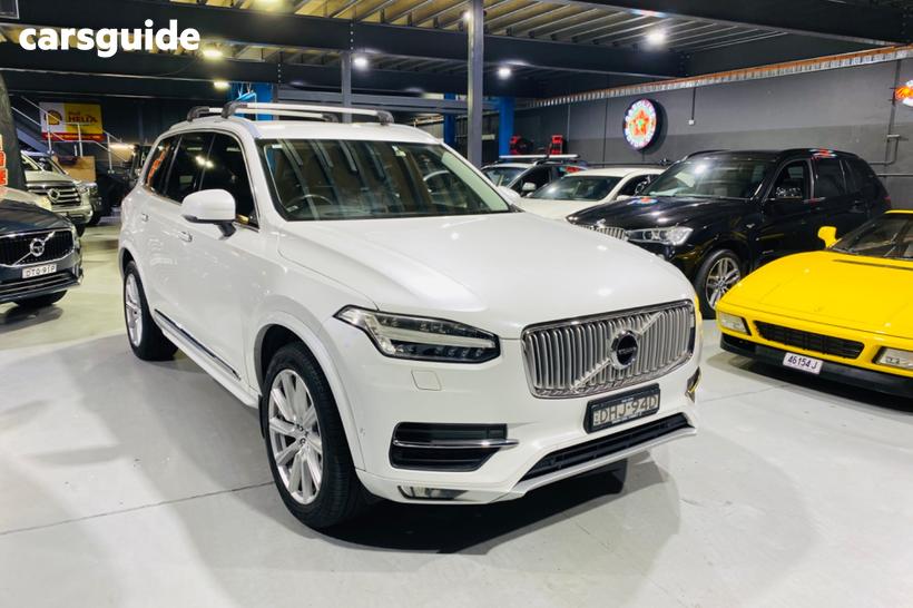 White 2015 Volvo XC90 Wagon D5 2.0 Inscription