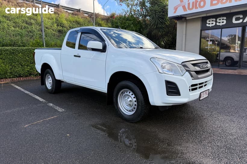 White 2019 Isuzu D-MAX Space Cab Utility Sx Hi-Ride (4X2)