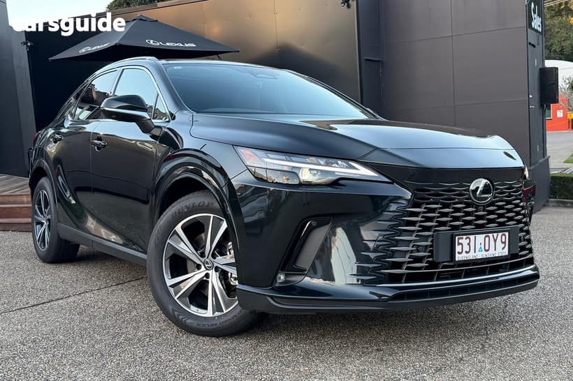 Black 2025 Lexus Rx450H+ Wagon Sports Luxury Awd Hybrid