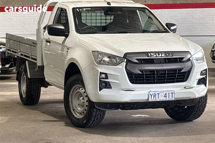 White 2020 Isuzu D-MAX Cab Chassis Sx (4X4)