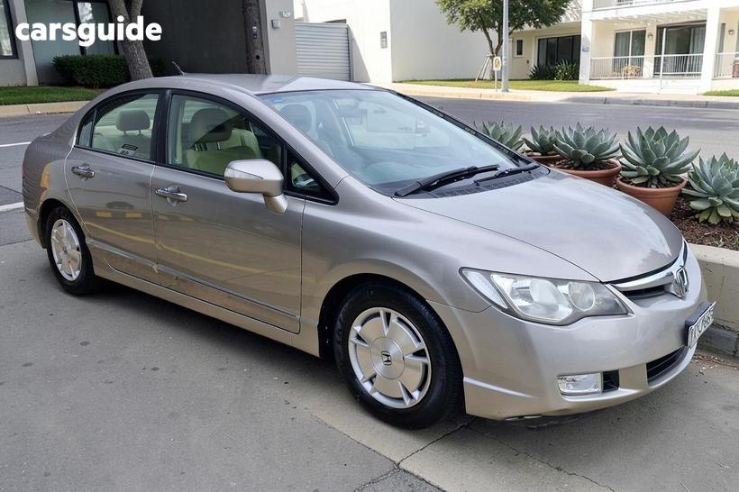 Gold 2006 Honda Civic Sedan Hybrid