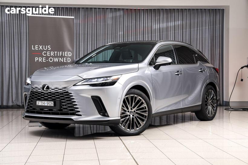 Silver 2024 Lexus RX350H Wagon Sports Luxury Awd Hybrid