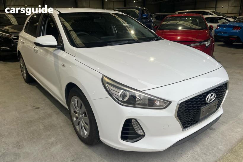 White 2018 Hyundai I30 Hatchback Go