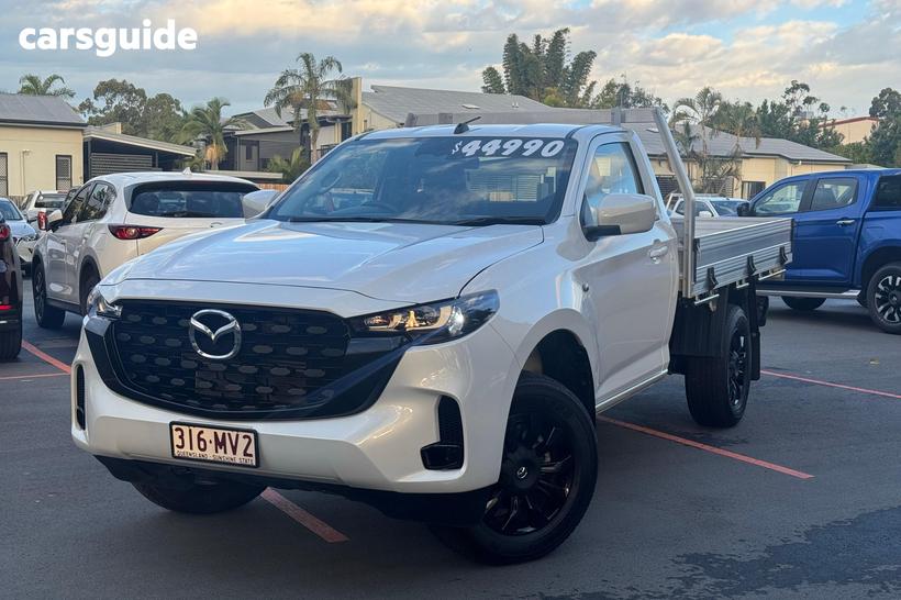 White 2025 Mazda BT-50 Freestyle Cab Chassis Xt (4X2)