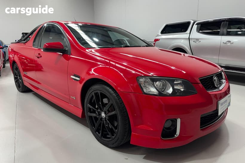 Red 2012 Holden Commodore Ute Tray SS-V VE II MY12