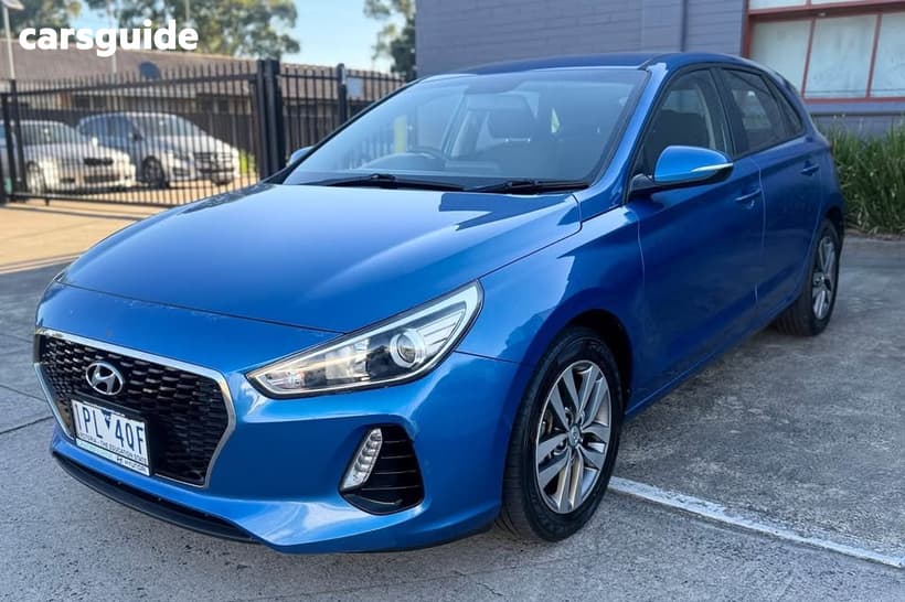 Blue 2017 Hyundai I30 Hatchback Active