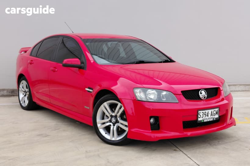 Red 2010 Holden Commodore Sedan Sv6