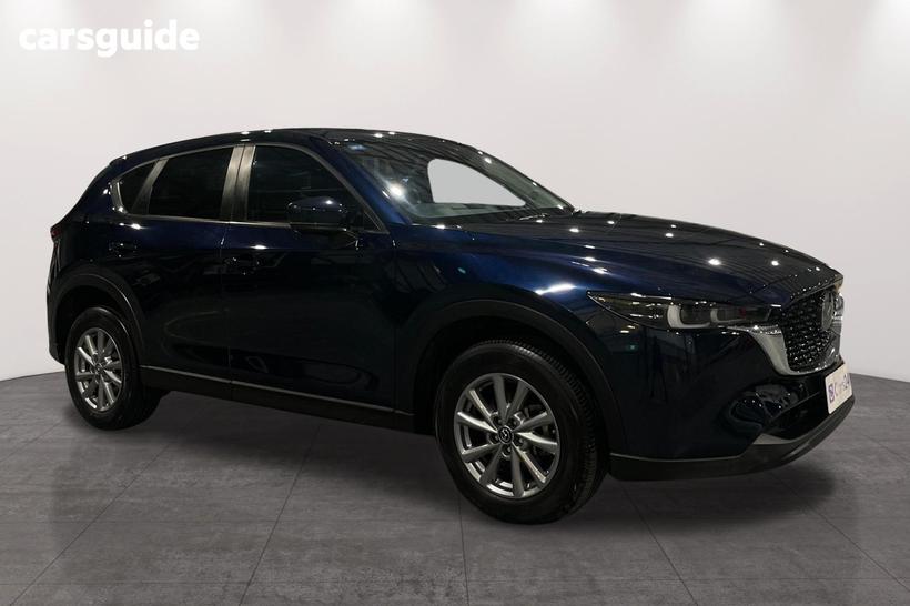 Blue 2022 Mazda CX-5 Wagon Touring (Awd)