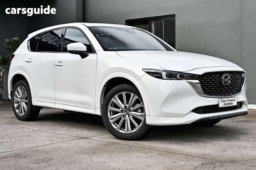 White 2023 Mazda CX-5 Wagon G35 Akera Turbo (Awd)