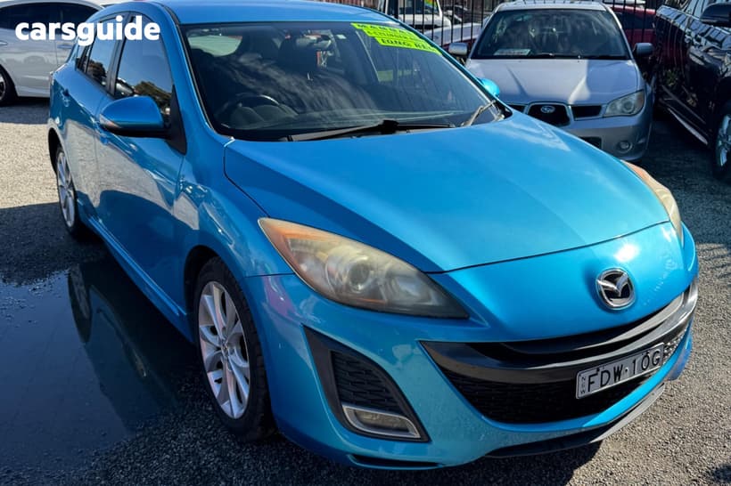 Blue 2009 Mazda 3 Hatchback Sp25